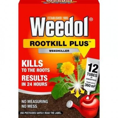 Weedol Rootkill Plus Concentrate 12 Tubes